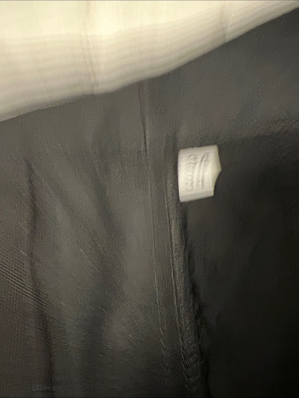 Men's Black Dress Pants - Classic Straight Fit - Picture 2 of 3